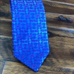 Blue and pink Robert Graham Tie